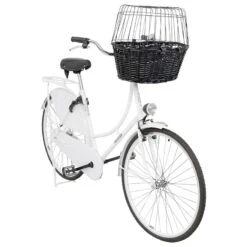 Trixie Bicycle Basket - Black 50 X 35 X 41 Cm (L X W X H) -Zoo Plus 58025 trixie fahrradkorb schwarz hs 06 4