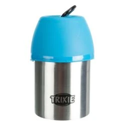 Trixie Friends On Tour Steel Travel Bottle And Bowl 300ml -Zoo Plus 67120 pla trixie friends on tour edelstahl flasche mit trinknapf hs20 3 1