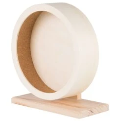 Trixie Wooden Exercise Wheel Diameter 33cm -Zoo Plus 73182 pla trixie holzlaufrad hs 02 6 1