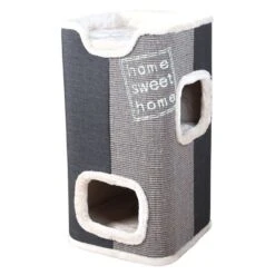 Trixie Jorge Cat Tower Anthracite/light Grey/grey