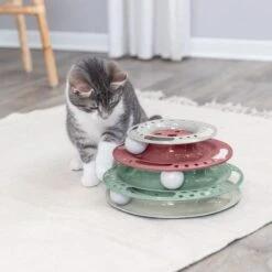 Trixie Plastic Play Tower 1 Toy 9 Trixie Plastic Play Tower 1 Toy -Zoo Plus 74838 trixie grau salbe altrosa hs 05 2