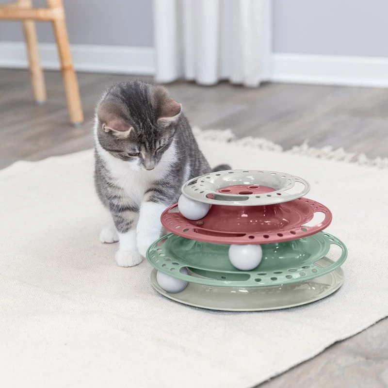 Trixie Plastic Play Tower 1 Toy 5 Trixie Plastic Play Tower 1 Toy - Image 5