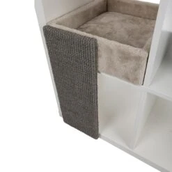 Trixie Cat Bed For Shelves With Scratching Board 33 X 37 X 48 Cm (L X W X H) -Zoo Plus 83759 trixie bett fuer regale mit kratzbrett hs 02 5