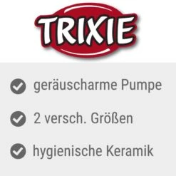 Trixie Ceramic Drinking Fountain Vital Flow Drinking Fountain Vital Flow Mini 800 Ml / Color: White -Zoo Plus trixie keramik trinkbrunnen vital flow usp 9